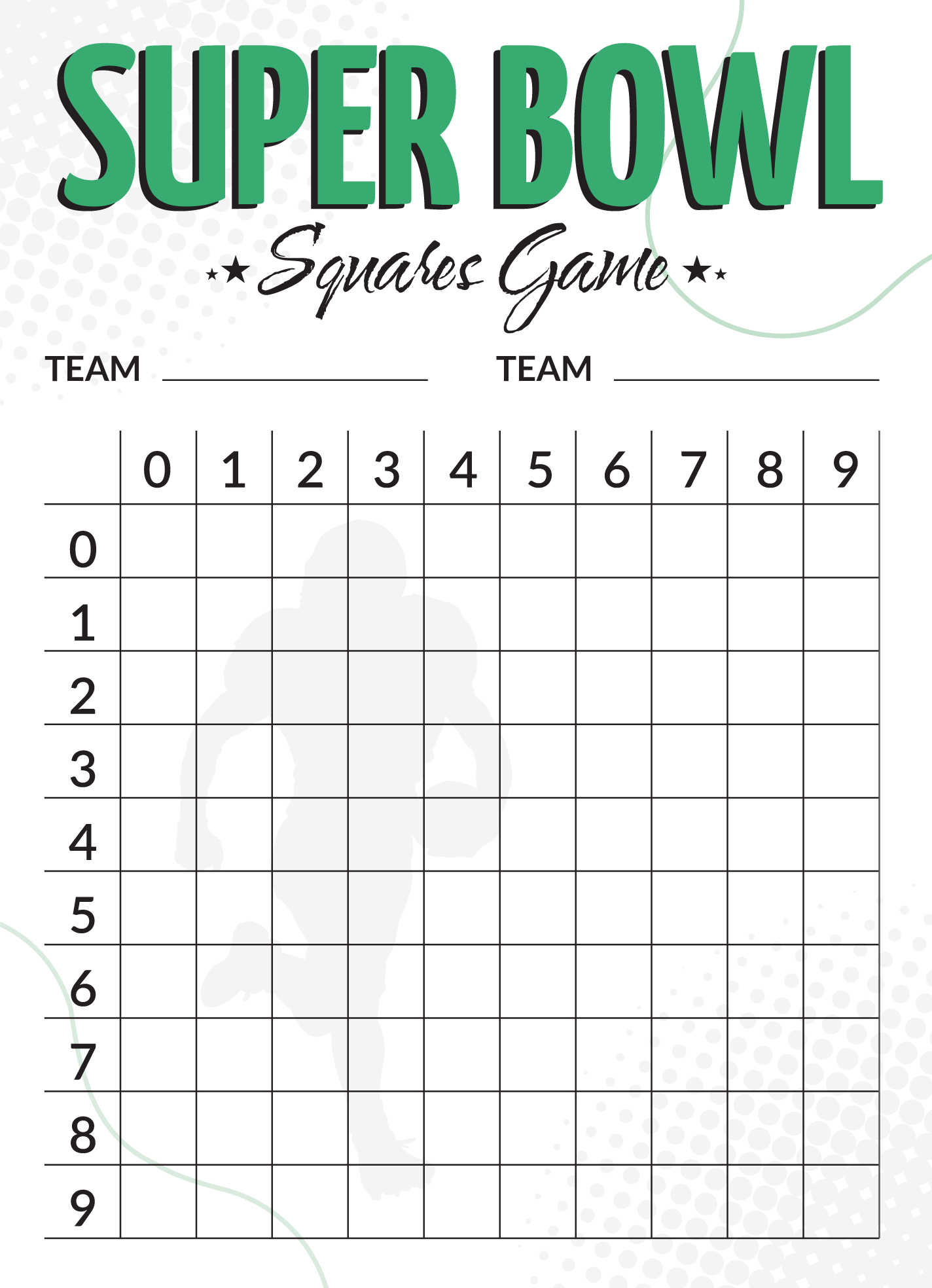 super bowl betting squares free google docs template - gdoc.io